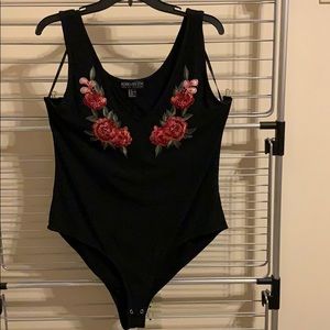 Floral bodysuit
